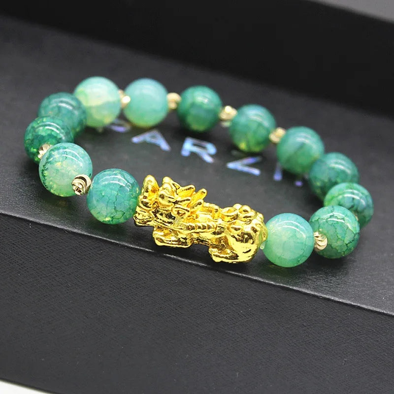 PiXiu Cyan Jade Bracelet