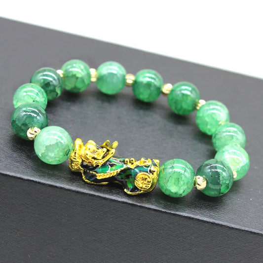 FengShui PiXiu Jade Protection Bracelet