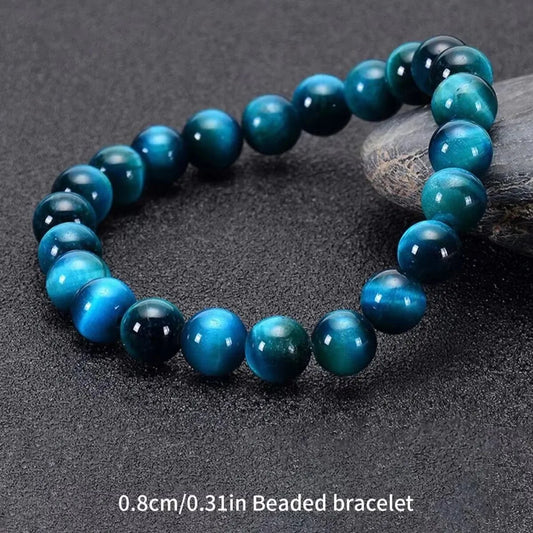 Blue Tiger Eye Protection Bracelet