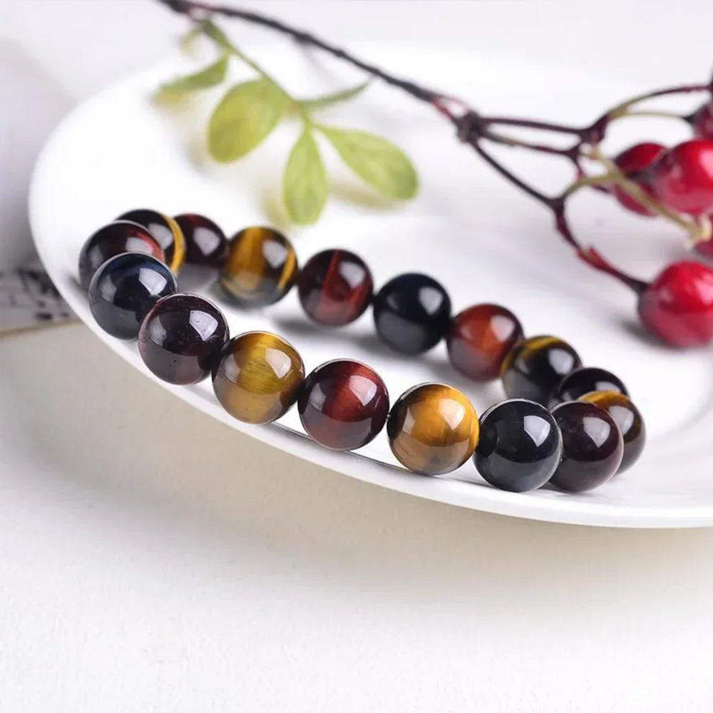 Natural Tiger Eye Stone Bracelet