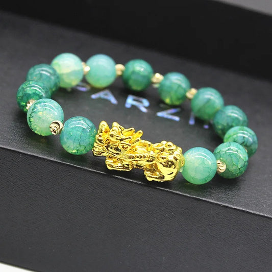 FengShui PiXiu Jade Protection Bracelet
